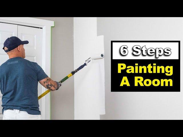 The 6 Steps to Painting a Bedroom | Interior