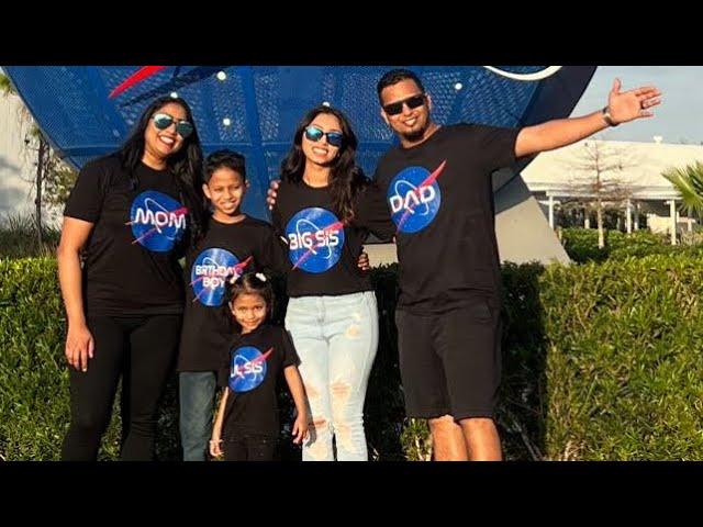 HAPPY BIRTHDAY JOSH/ KENNEDY SPACE CENTER/ NASA #family #fun #atlantis #birthday