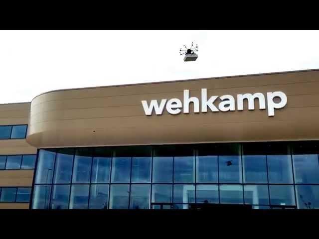 Soon reality ? : Wehkamp already delivering packages with Drones (RPAS) at opening