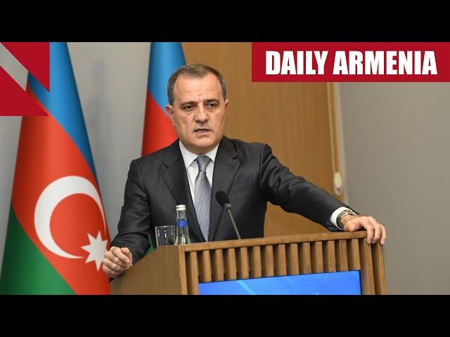 Azerbaijan’s top diplomat warns Armenia’s ‘militarization’ threatens normalization talks