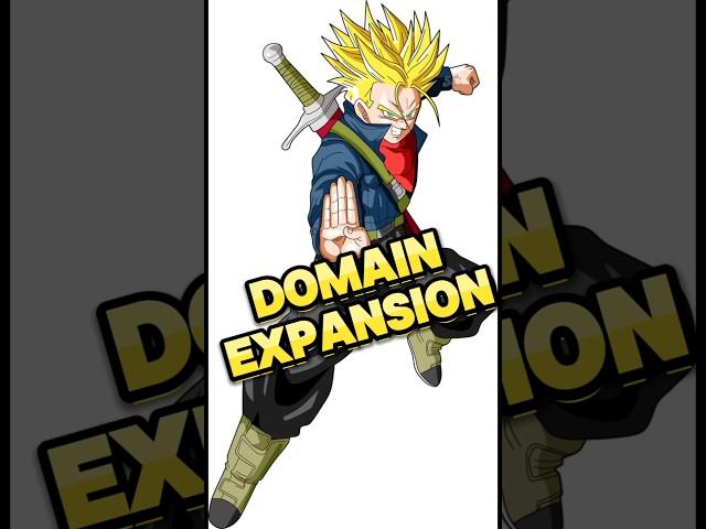 Trunks has a Domain!! #domainexpansion #dragonball #trunks