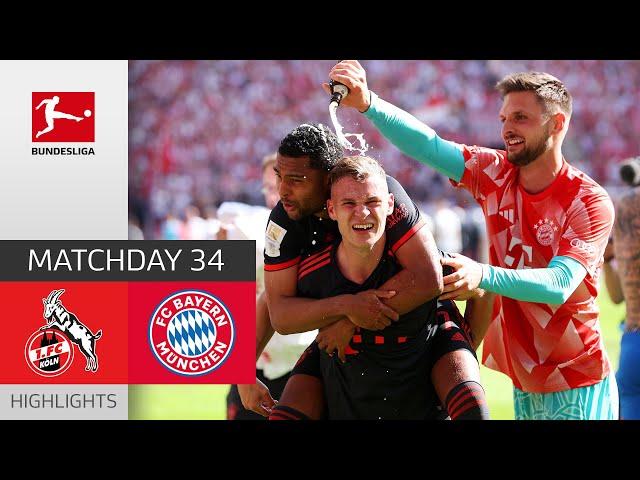 Bayern Makes The Incredible Happen! | 1. FC Köln - Bayern München | Highlights | MD 34 – Buli 22/23