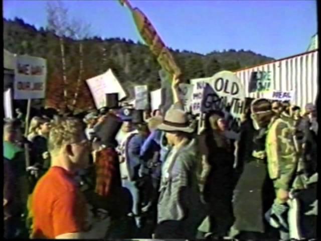 Day of the Living Dead Hurwitzes, Scotia, CA 12/1988 news coverage