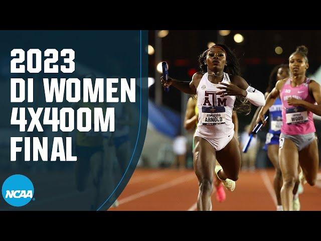 Women's 4x400m final - 2023 NCAA outdoor track and field championships