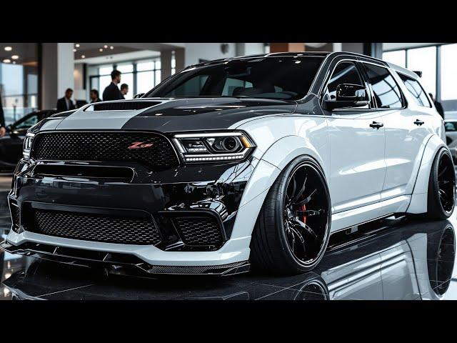 Experience the Power: The 2025 Dodge Durango SRT Like Never Before