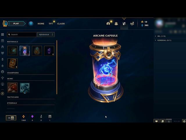 ARCANE CAPSULE OPENING REALITY