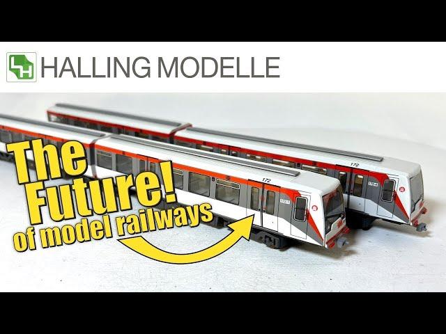 The future of model railways? Halling's Hamburg Hochbahn DT Train Pack