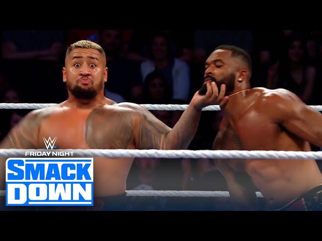 Tension between Solo Sikoa, Jacob Fatu builds in Eight-Man Tag Match vs. Street Profits, #DIY