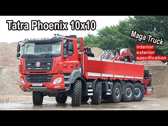 Maga Truck Tatra phoenix 10x10 interior, exterior, specification | trucking | s7 e64