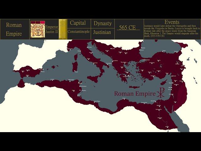 The Byzantine Empire - Every Year (Alternative) (Before 1200 CE)