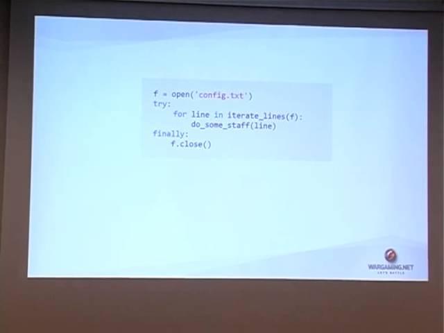 Python: легко, просто, красиво / Александр Семенюк / Wargaming [Python Meetup 14.06.2013]