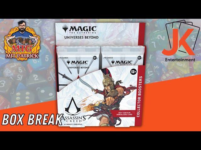 MTG X Assassin's Creed Collector Display Unboxing