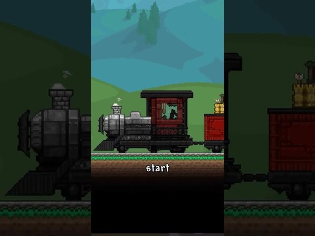 Quick Train Carriage Building Tips in Terraria  #terraria