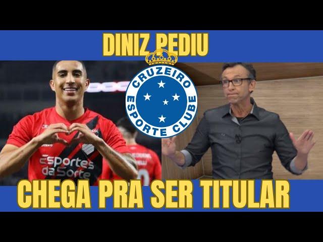 DINIZ PEDIU! PEDRINHO AGIU RÁPIDO! ULTIMAS NOTÍCIAS DO CRUZEIRO