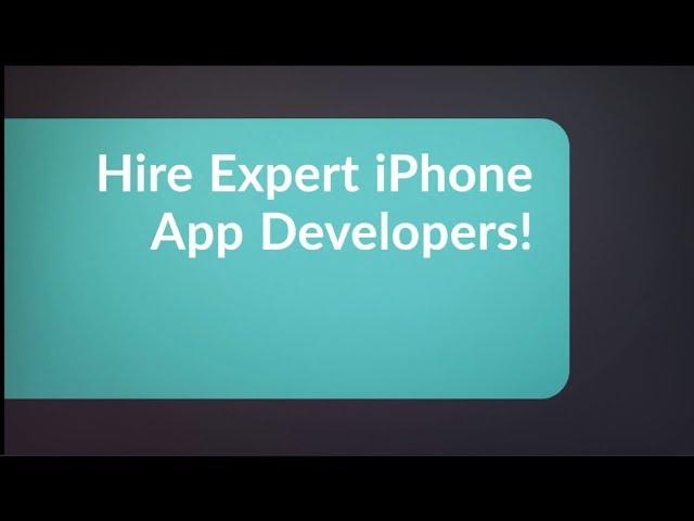 Hire iOS Developer - Hire iPhone App Developer - The Brihaspati Infotech