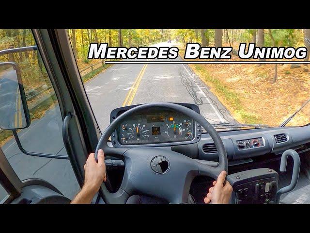 2004 Mercedes Benz Unimog U500 POV Drive with 8 Speed Pre-Selector Manual Gearbox (Binaural Audio)