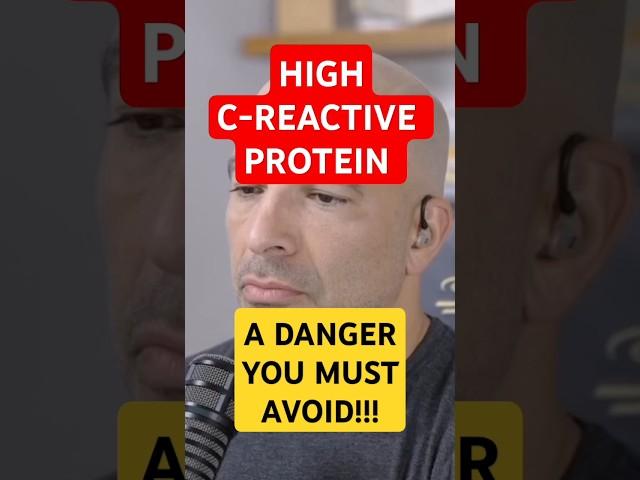 High C-Reactive Protein Increases Risk Of Death By 171% (Peter Attia, MD)