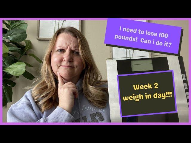 STARTING A WEIGHT LOSS JOURNEY 2021 | Week 2 weigh in day | Get healthy in 2021