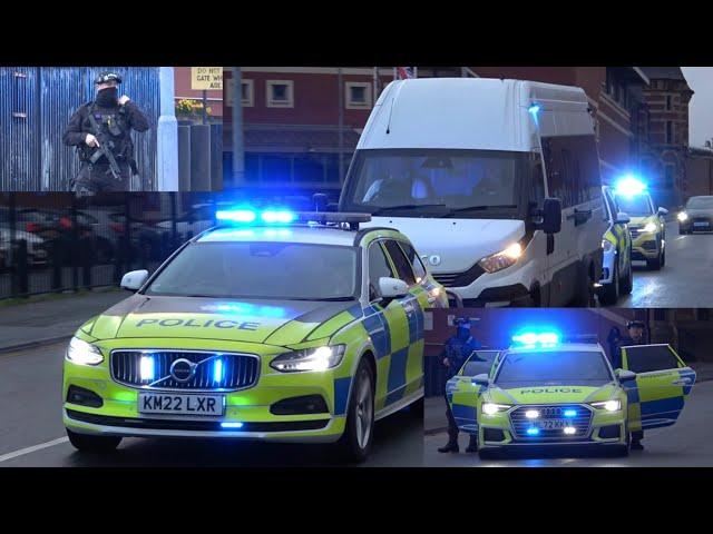 David Ungi | ARMED Category-A Prisoner Convoy Leaves HMP Strangeways to Liverpool Crown Court - GMP