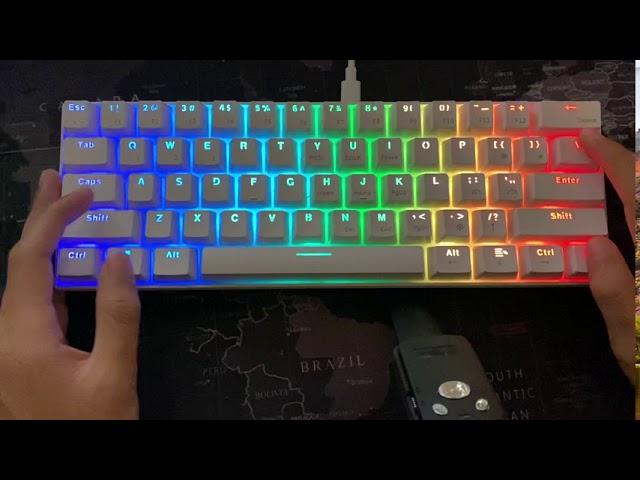 All Rk61 rgb color options