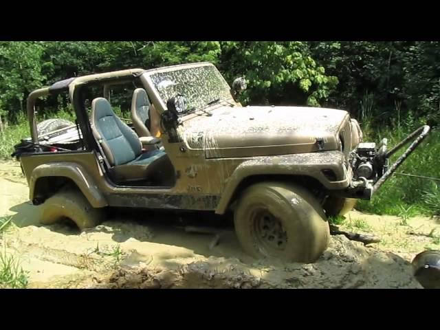 Engo Winch Jeep Wrangler Self Recovery