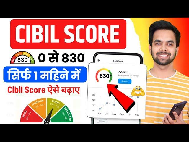 Cibil Score Kaise Badhaye Online | Cibil Score Kharab Hai Loan Kaise Le | Cibil Score Kaise Badhaye