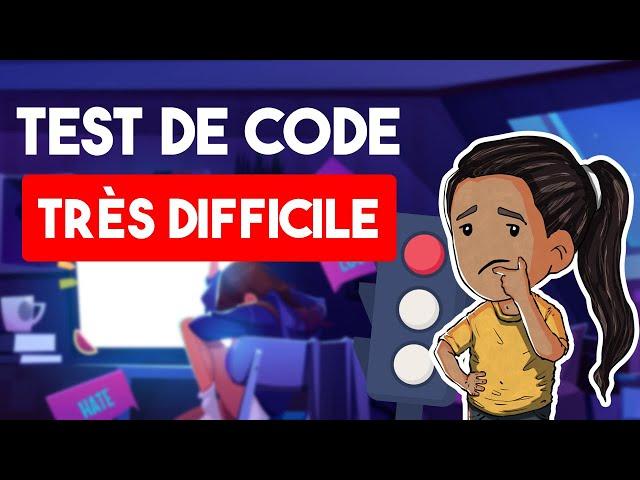 Test de CODE de la route TRÈS difficile 