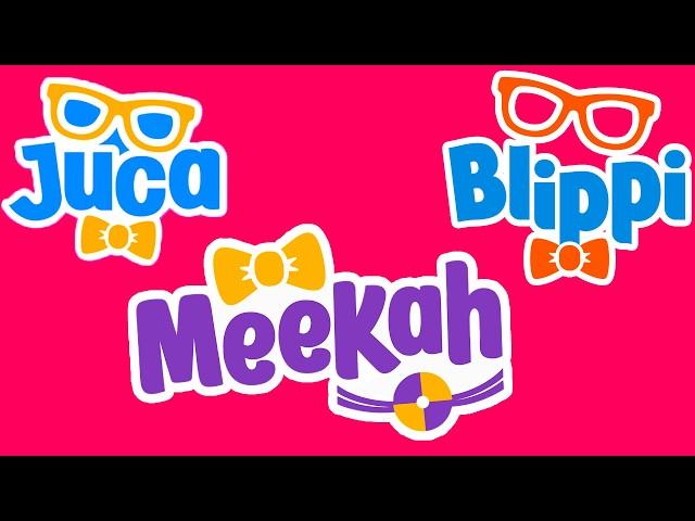 Blippi VS Meekah VS Juca logo intro Super Effects  (Sponsored By Preview 2 Effects)