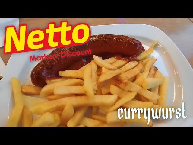 Currywurst at Netto Marken in Munich