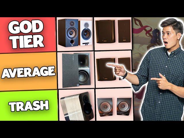 BEST Bookshelf Speakers Tier List 2024