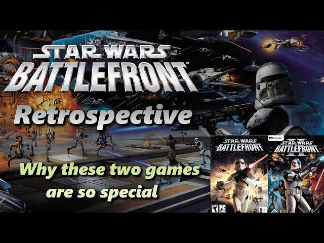 The Star Wars Battlefront Retrospective - Why These two Games are so Special!!