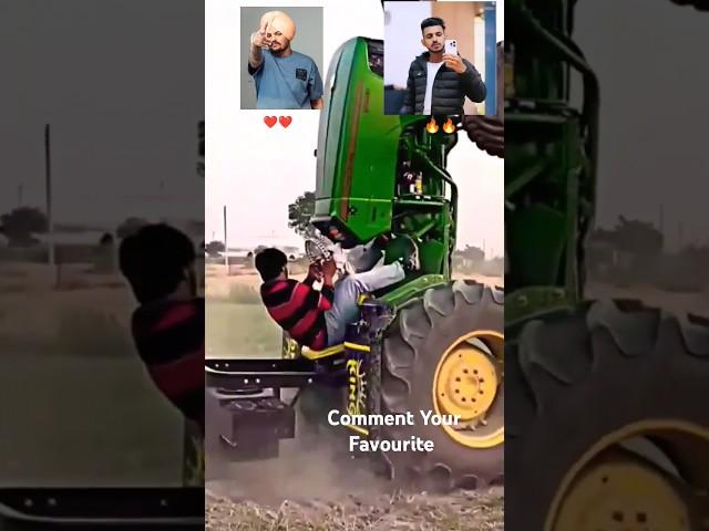 moosewala  Vs Nishu Deswal ️#tractor #shorts #viralvideo