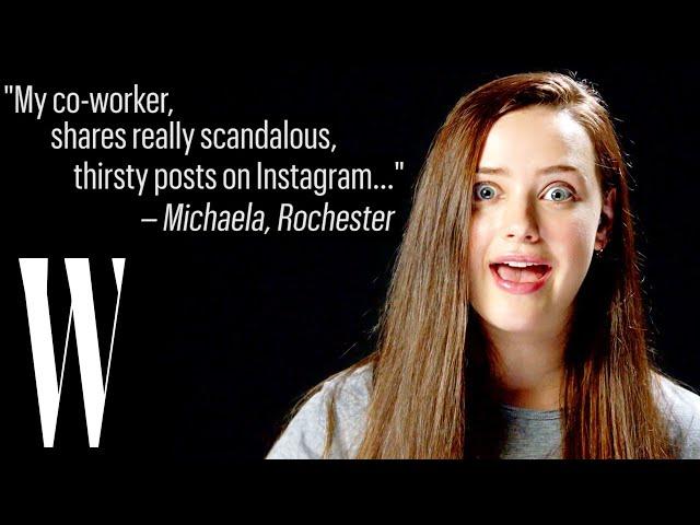 Katherine Langford Gives Life Advice | Ask W | W Magazine