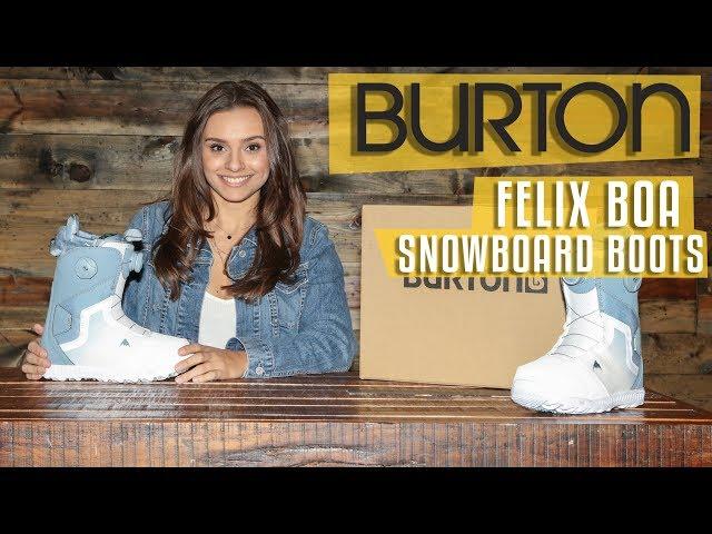 2018 Burton Felix BOA Womens Snowboard Boots - Review- The-House.com