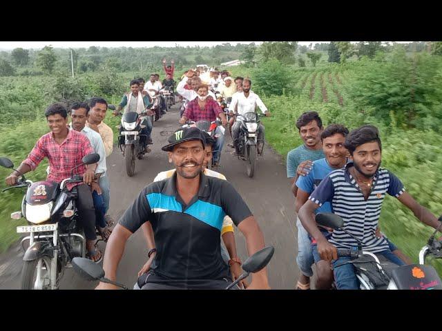 Big Bike Rally Grand Welcome to ITO Prakash Rathod Sir || Ramarao Maharaj Jayanthi Celebration