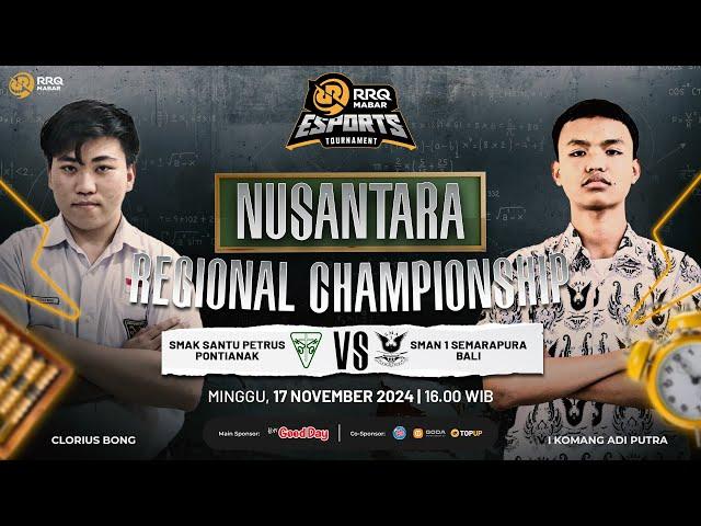 SMAK SANTU PETRUS PONTIANAK  VS SMAN 1 SEMARAPURA [RRQ MABAR ESPORTS TOURNAMENT REGIONAL CHAMP]