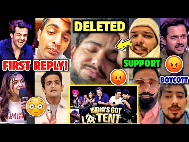 YouTubers SUPPORT Samay Raina! BeerBiceps, Ashish Chanchlani, Samay Raina FIRST REPLY on Controversy