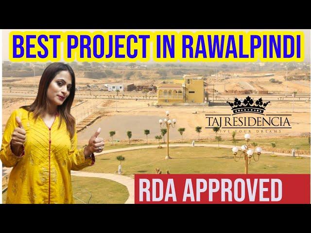 Taj Residencia -Best Project in Rawalpindi.Good for Middle Class Families.RDA approved project.