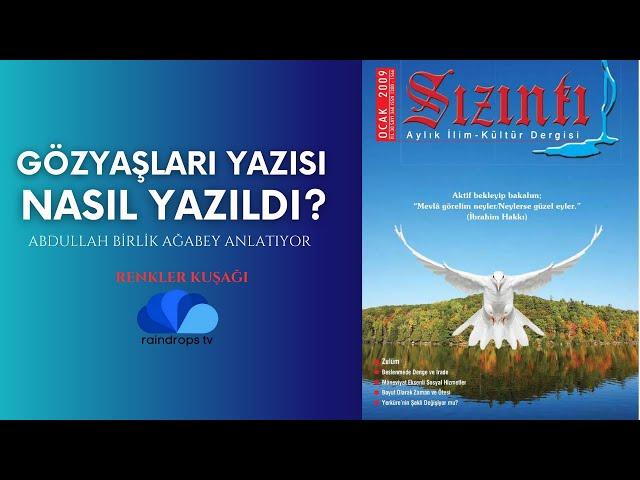 GÖZYAŞLARI BAŞYAZISININ ÇOK ÖZEL HİKAYESİ - RENKLER KUŞAĞI - 8. BÖLÜM