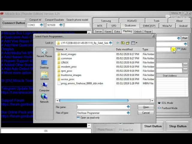 jio f220b flashing without any error  miracle box3.25