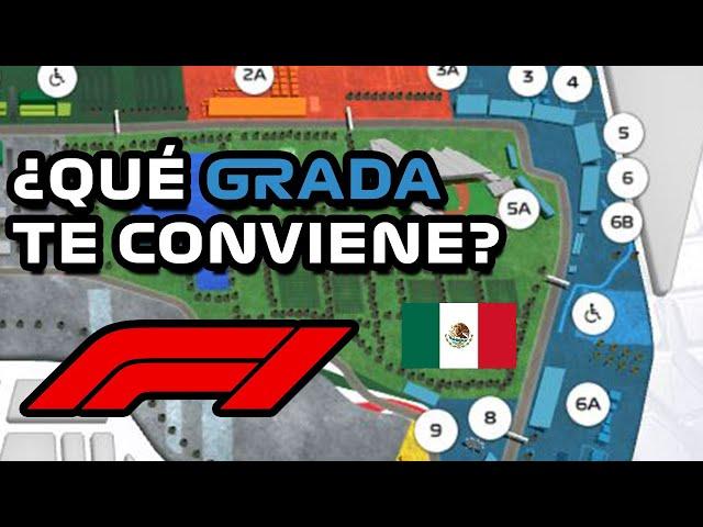 México GP: QUÉ GRADA DE LA ZONA AZUL TE CONVIENE