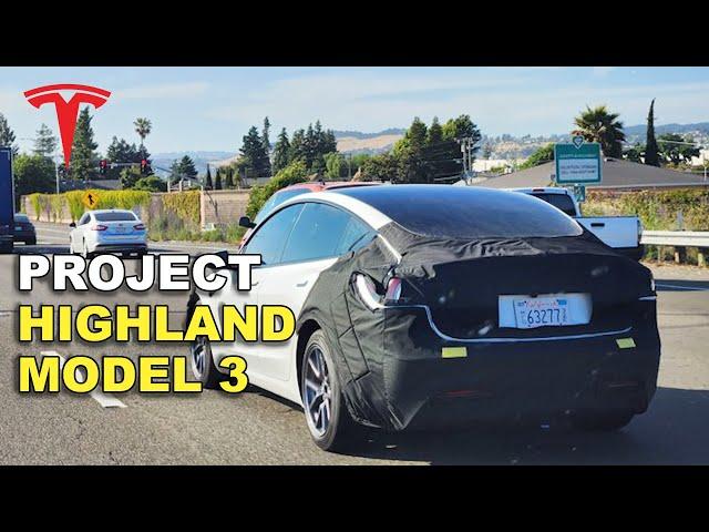 Tesla Model 3 Project Highland Interior And New Features