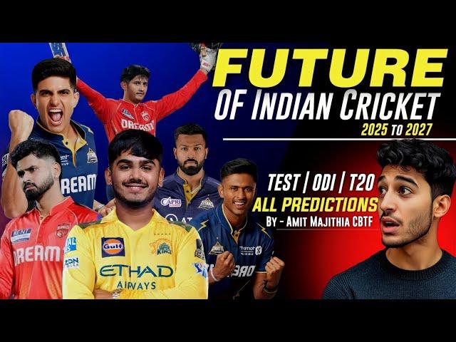 Indian Cricket's Next 4 Years Future Prediction By Amit Majithia CBTF