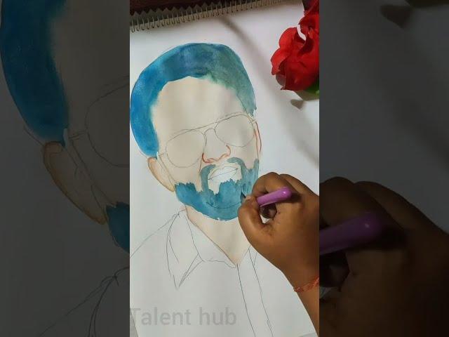 WATER COLOR PAINTING ll Mr. MAYANK GUPTA (buddy)  #shorts