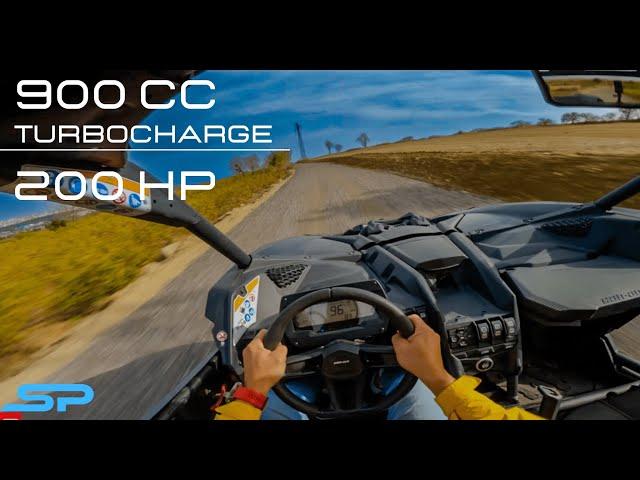 2023 CAN-AM MAVERICK X3 TURBO RR 200 HP - POV Test Drive I 4K