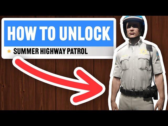 How To Unlock The 'Summer Highway Patrol' Outfit In GTA Online! (Money Fronts DLC)