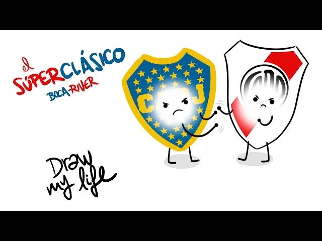 LA HISTORIA DE LOS BOCA-RIVER - Draw My Life