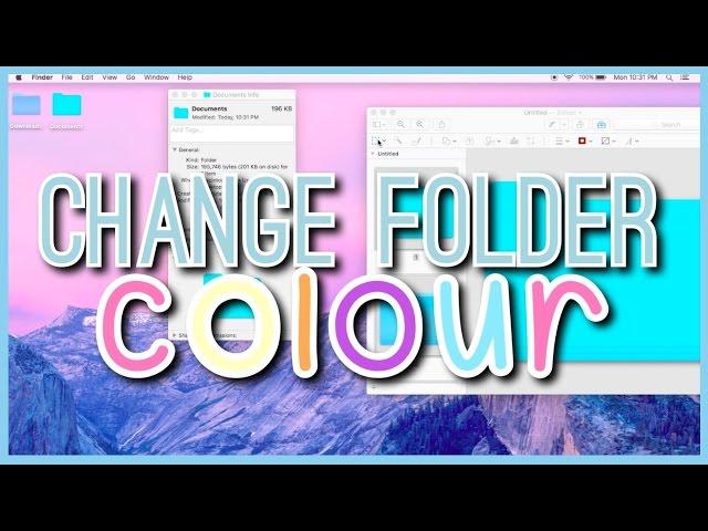 Change the Colour of Folders on Mac