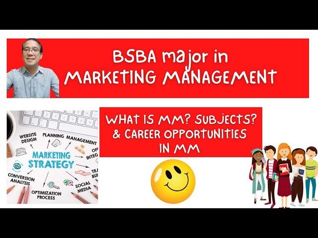 BSBA major in Marketing Management ( Prof. Allan)