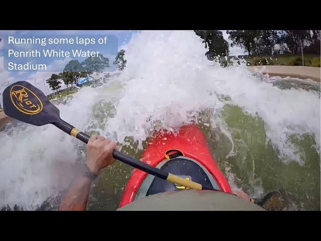 Paddling Penrith Whitewater Stadium